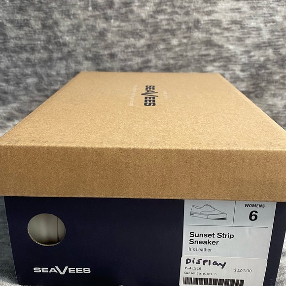 SeaVees Sunset Strip Sneaker - Iris Leather - Picture 5 of 9